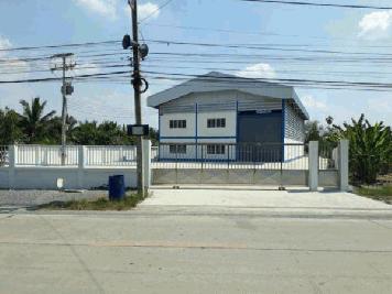 โกดัง/โรงงานให้เช่า 500 ตารางเมตร พร้อมออฟฟิศ ใกล้แยกนพวงศ์ ลาดหลุมแก้ว ปทุมธานี